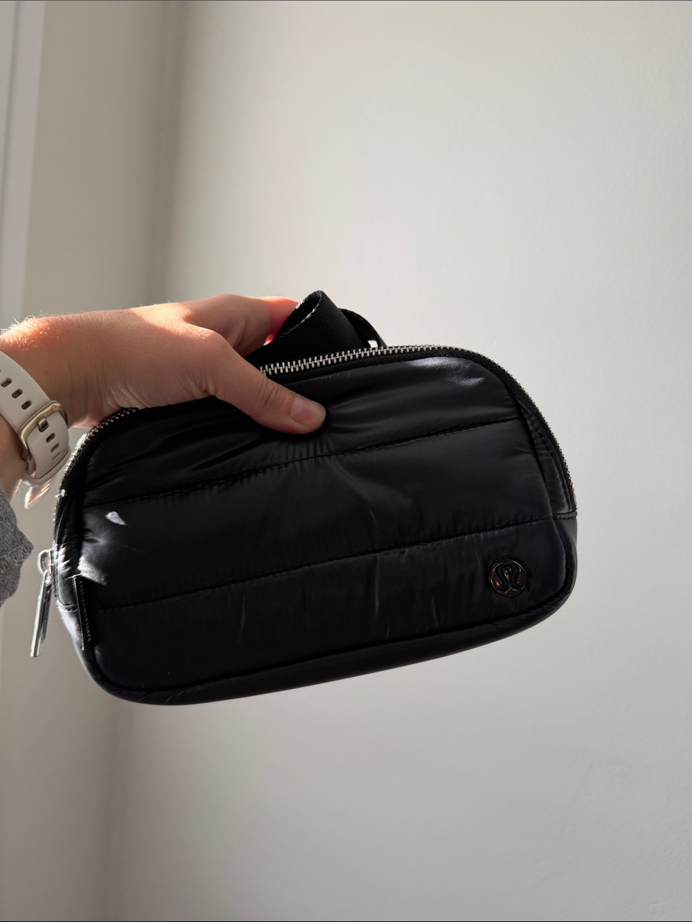 lululemon Everywhere Belt Bag Black Crossbody Bag Like New